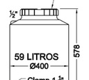 Madurador Infinity Rotomolding  59l Cerveza
