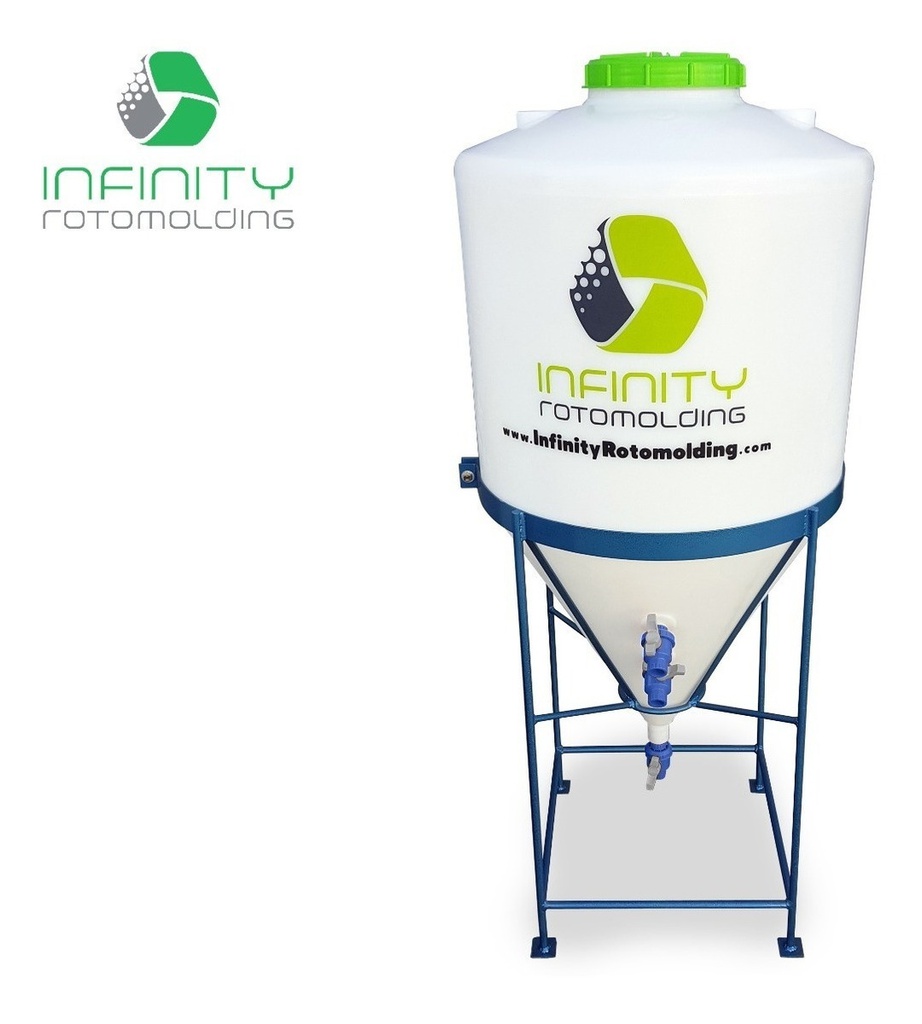 Base Fermentadores D69 De 175l A 380l Infinity Rotomolding